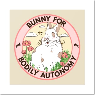 Bunny for Bodily Autonomy! Posters and Art